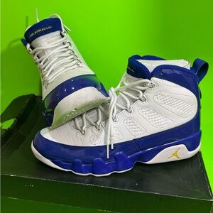 Nike Air Jordan Retro 9 “Kobe Bryant PE Lakers” Size 10 Men’s USED (302370-121)